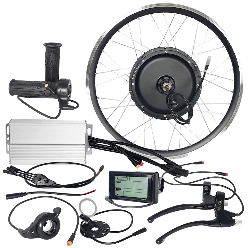 New Electric Conversion Kit 72 - 12000W Electric Motorcycle Hub Motor ulasan dan harga