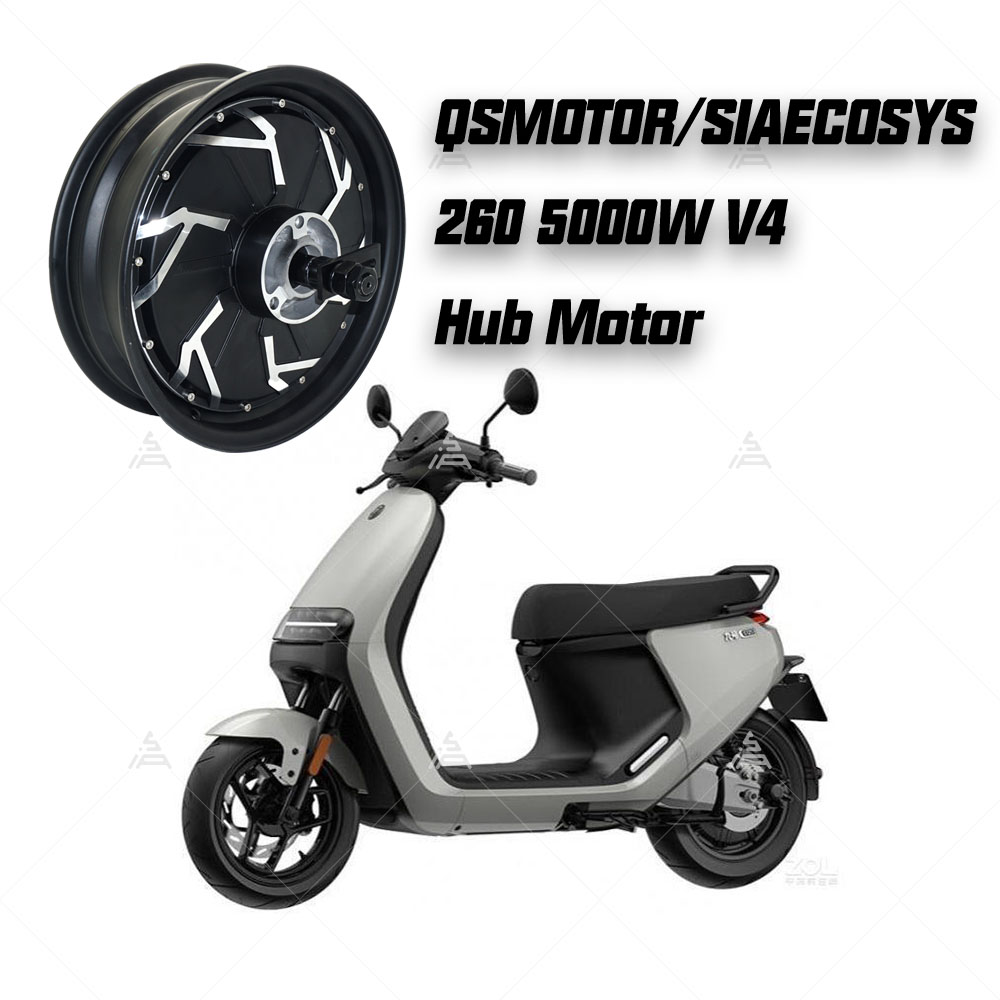 QSMOTOR QS260 V4 5000W 10000W  - Direct Drive Hub Motor 72V 5000W ulasan dan harga