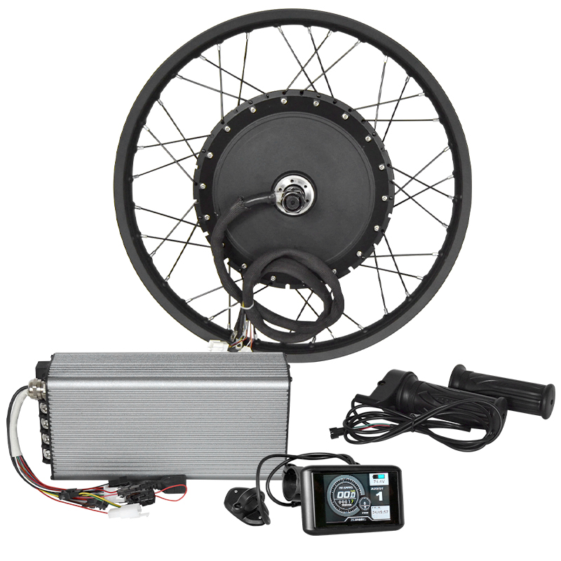 Rear Wheel  Hub Motor 6000w 80 - 12000W Electric Motorcycle Hub Motor ulasan dan harga