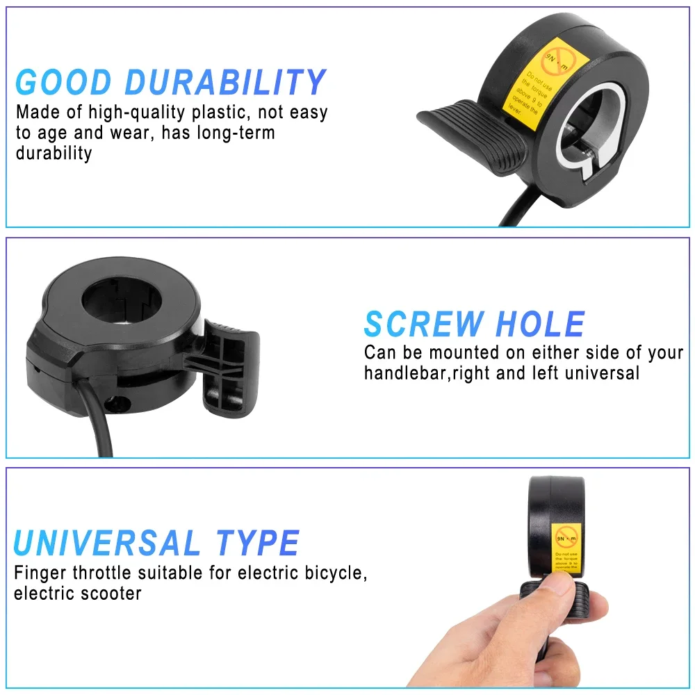 Ebike Thumb Throttle 130X for  - Mid Drive Conversion Kit 1000W ulasan dan harga
